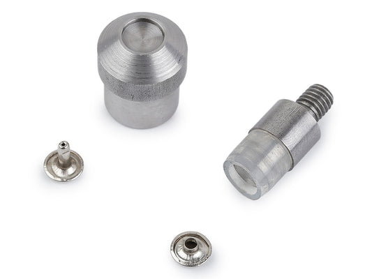 Moule pour rivets creux double face, Ø 10 mm - 1set