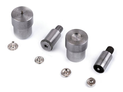 Moule de presse manuelle pour boutons pression en métal, laiton et acier inoxydable, Ø 15 mm - 1pc