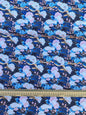 Tissu imprimé en France 63250C — Nami & Botan fond marine