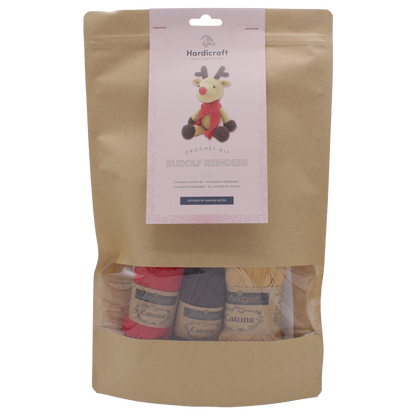 Hardicraft - Kit de crochet DIY - Rudolf Reindeer