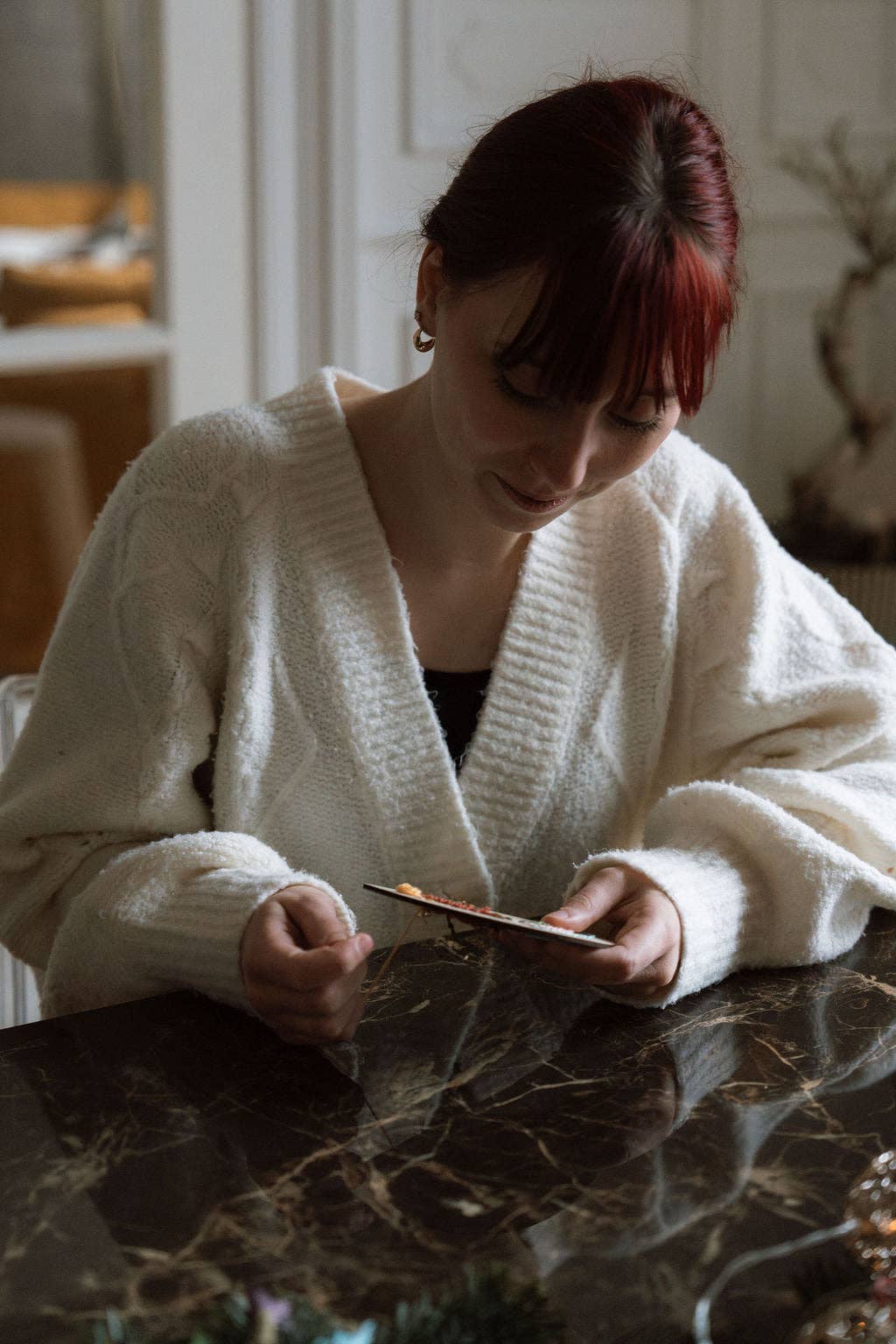 Kneckes & Compagnie - Base de broderie seule base apprentissage arc en ciel  – Bois prêt à broder