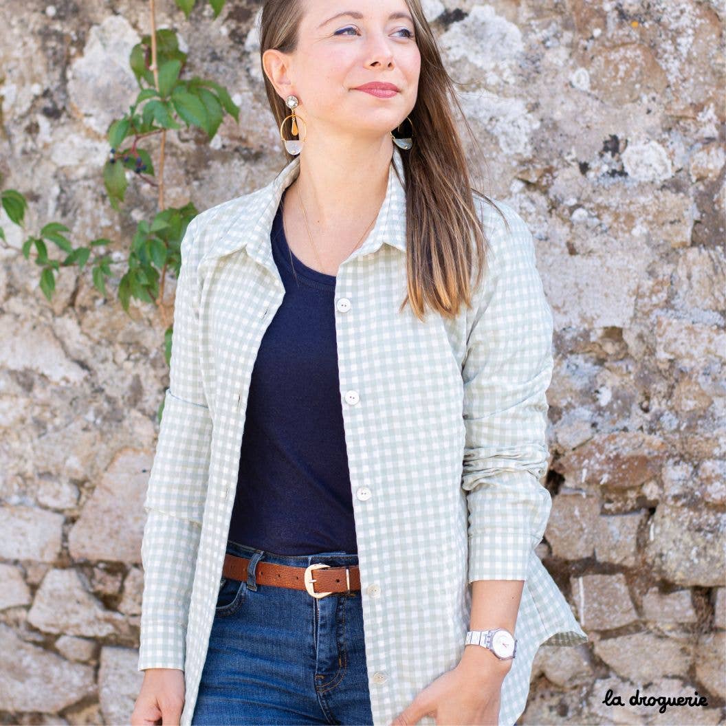 LA DROGUERIE - Patron couture de la chemise femme Place Colette