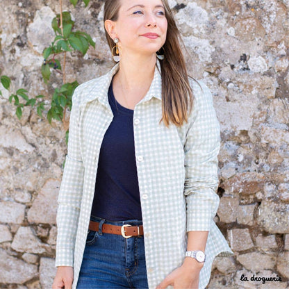 LA DROGUERIE - Patron couture de la chemise femme Place Colette