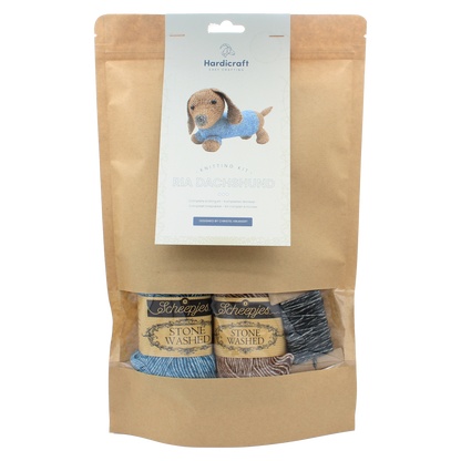 Hardicraft - Kit de tricotage à faire soi-même - Ria Dachshund