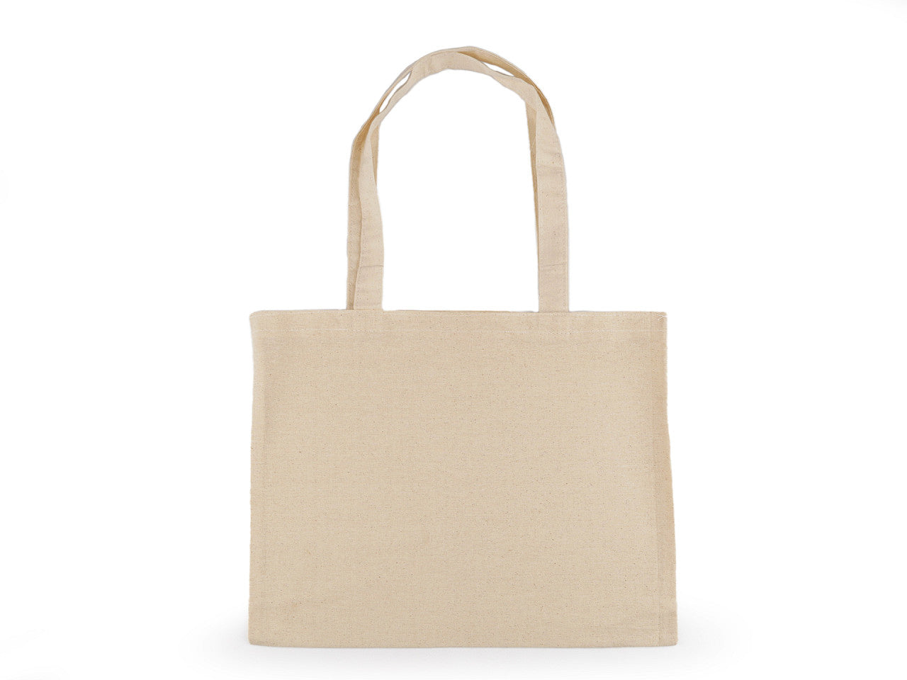 Tote bag en toile pour décoration DIY, 34 x 39 cm - 1pc