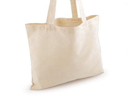 Tote bag en toile pour décoration DIY, 34 x 39 cm - 1pc