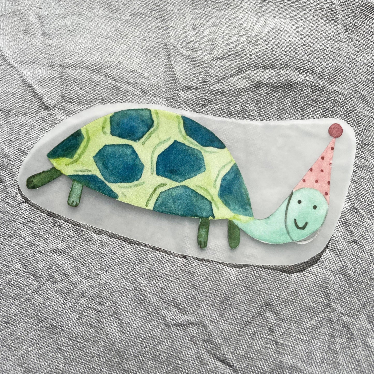 Hannahs Firlefanz - Image thermocollant tortue, écusson, image thermocollante pour enfants