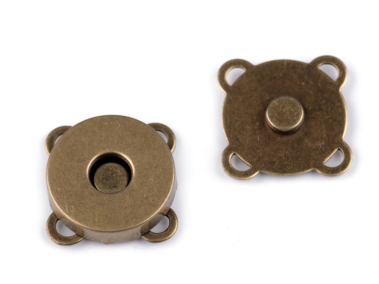 Boutons pression magnétiques à coudre, Ø 18 mm - 5set