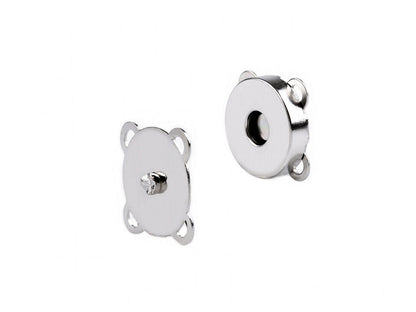 Boutons pression magnétiques à coudre, Ø 18 mm - 5set