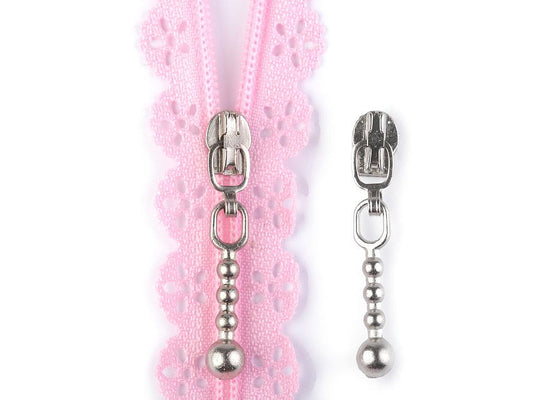 Glissière pour fermeture Éclair en nylon, No 3 - 10pc