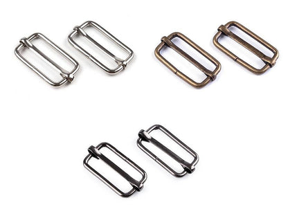 Boucle coulissante réglable pour sangle, largeur 25 mm