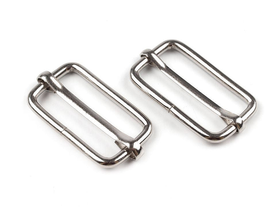 Boucle coulissante réglable pour sangle, largeur 25 mm