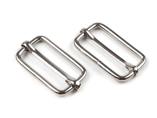Boucle coulissante réglable pour sangle, largeur 25 mm