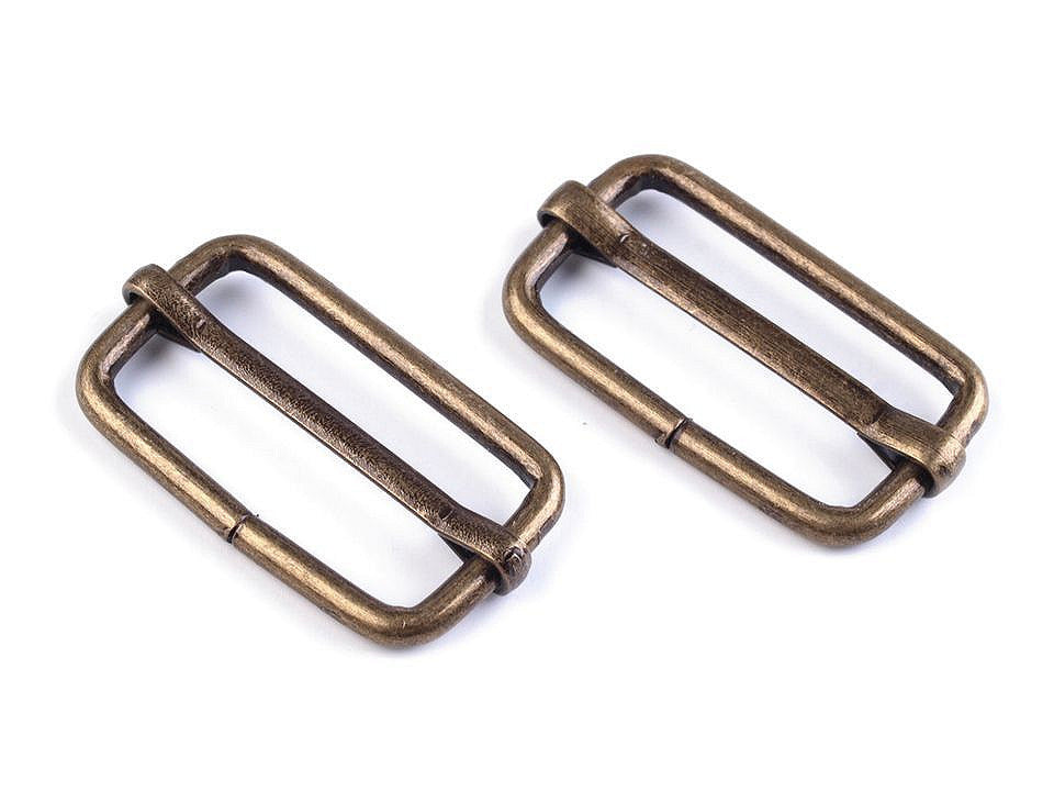 Boucle coulissante réglable pour sangle, largeur 25 mm