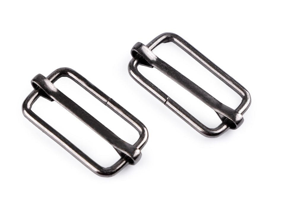 Boucle coulissante réglable pour sangle, largeur 25 mm
