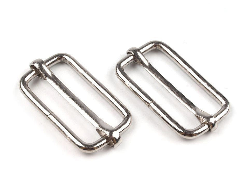 Boucle coulissante réglable pour sangle, largeur 33 mm