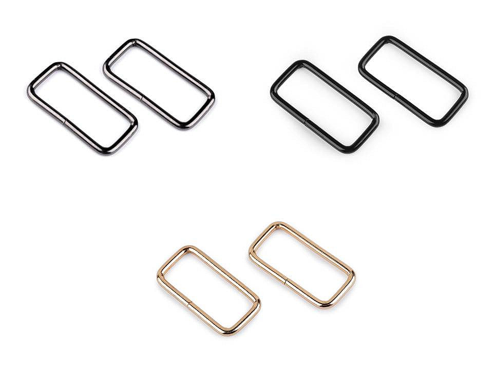 Boucle de ceinture en métal, largeur 32 mm
