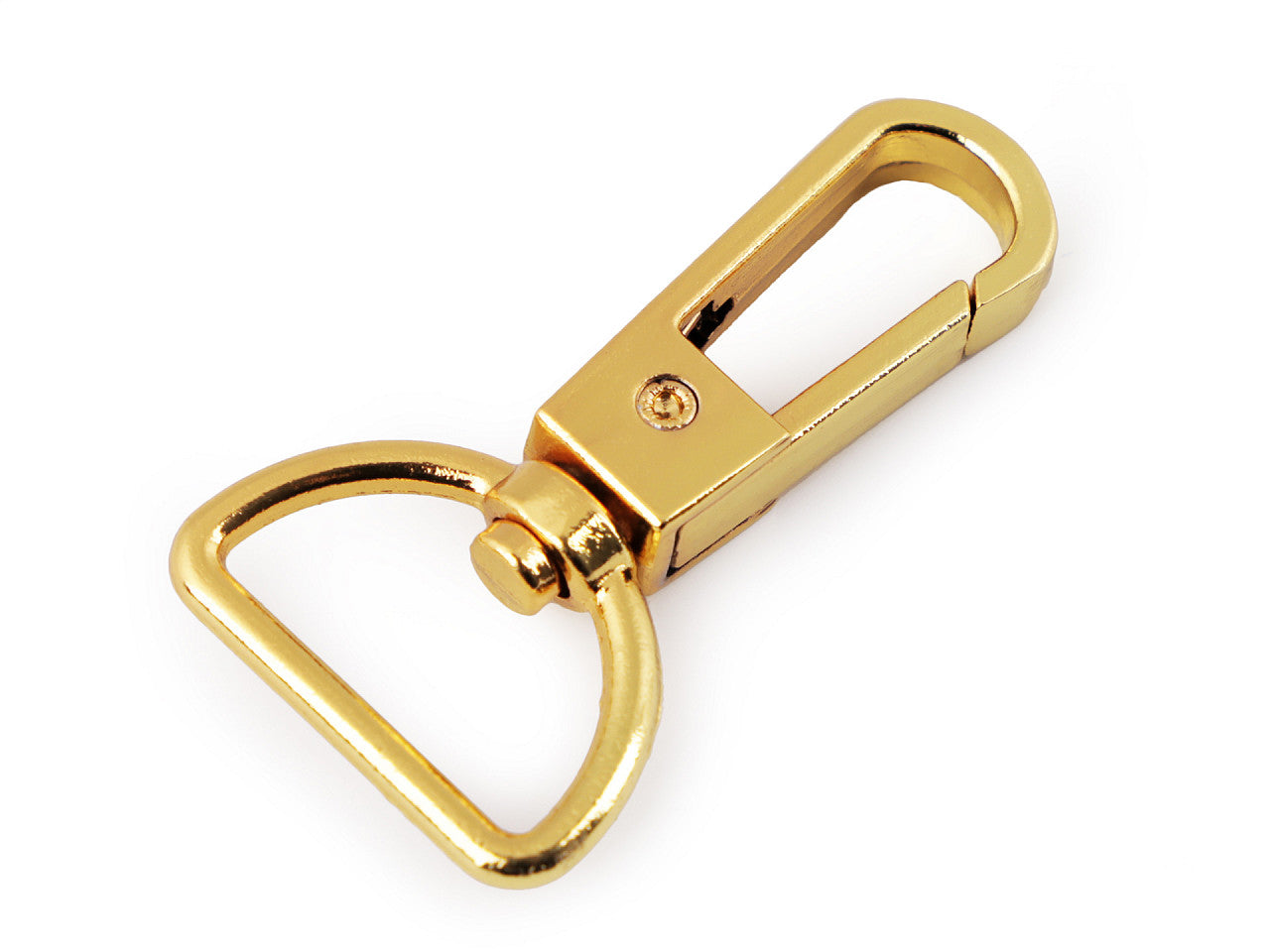 Mousqueton métallique pour sangle de 20 mm