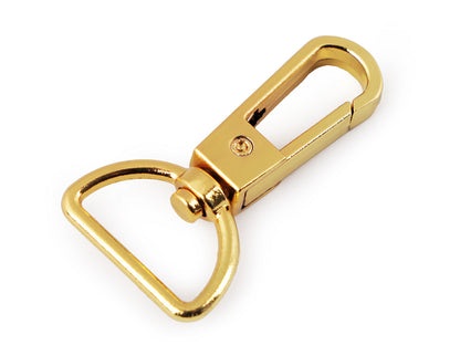 Mousqueton métallique pour sangle de 20 mm