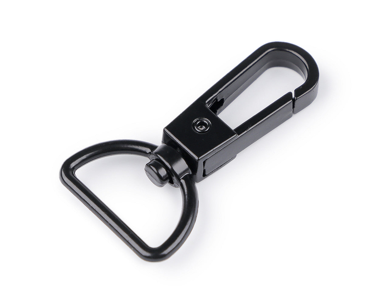 Mousqueton métallique pour sangle de 20 mm
