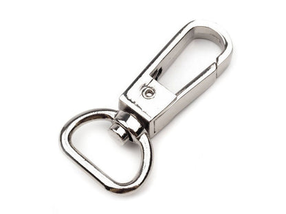 Mousqueton métallique pour sangle de 15 mm
