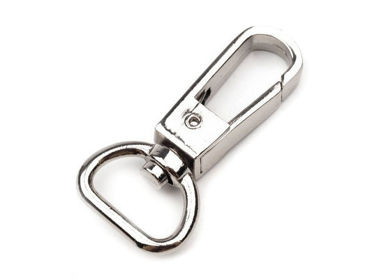 Mousqueton métallique pour sangle de 15 mm