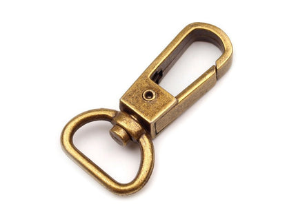Mousqueton métallique pour sangle de 15 mm
