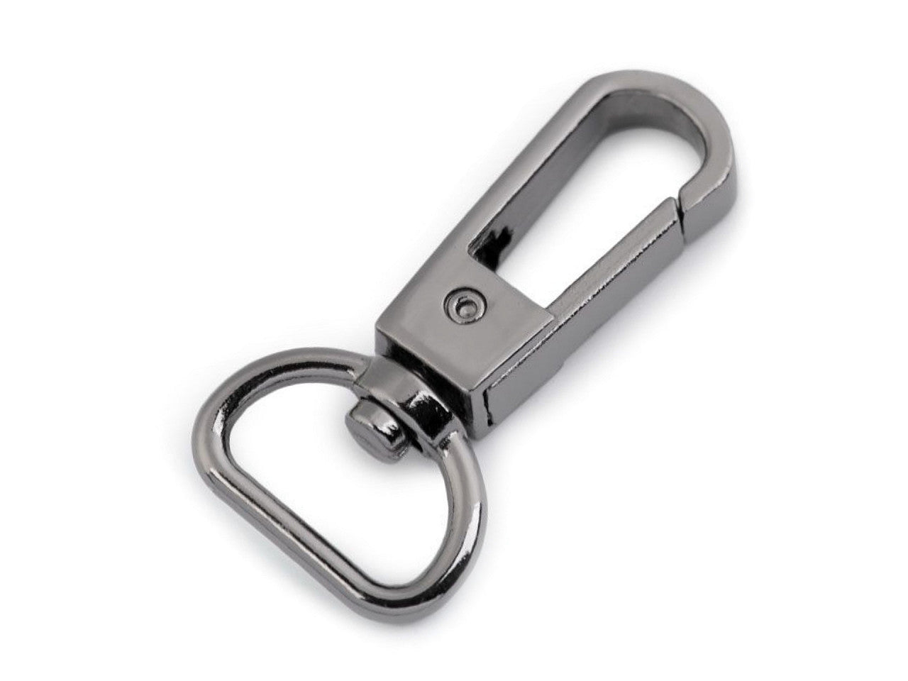 Mousqueton métallique pour sangle de 15 mm