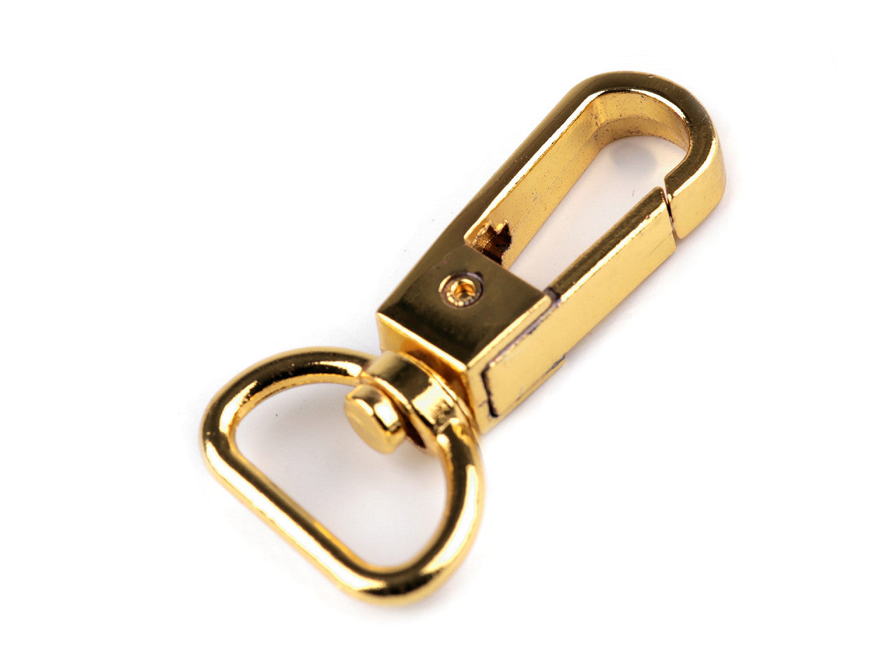 Mousqueton métallique pour sangle de 15 mm