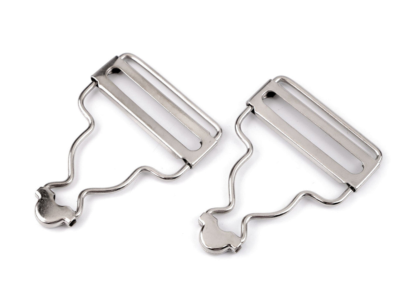 Boucles de salopette, trou de traction 28 ; 30 ; 38 mm - 4pc