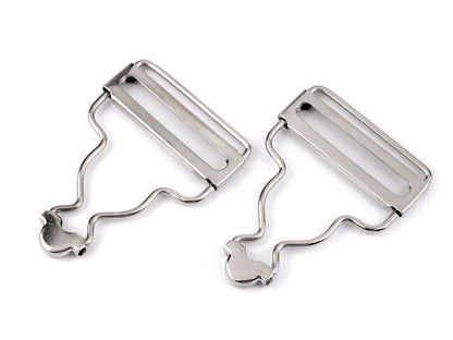 Boucles de salopette, trou de traction 28 ; 30 ; 38 mm - 4pc