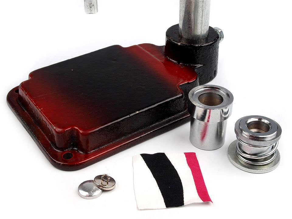 Bouton autocollant métallique, taille 44'