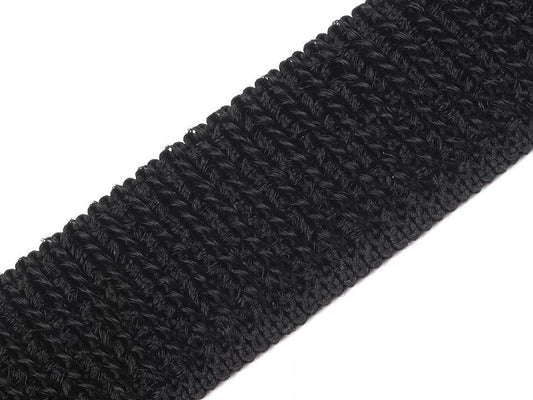 Bande Velcro élastique à boucles, largeur 20 mm - 1m
