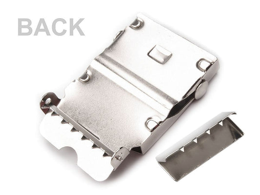 Boucle de ceinture automatique 30 mm, avec extrémité