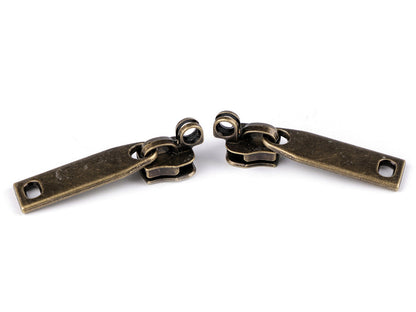 Curseur pour FAG  en nylon, N<sup>o</sup> 7, avec trous pour cadenas