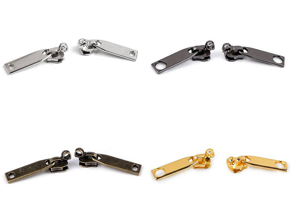Curseur pour FAG  en nylon, N<sup>o</sup> 7, avec trous pour cadenas