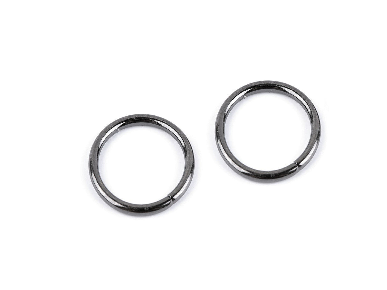 Anneau pour vêtement, Ø 20 mm, acier inoxydable - 2pc