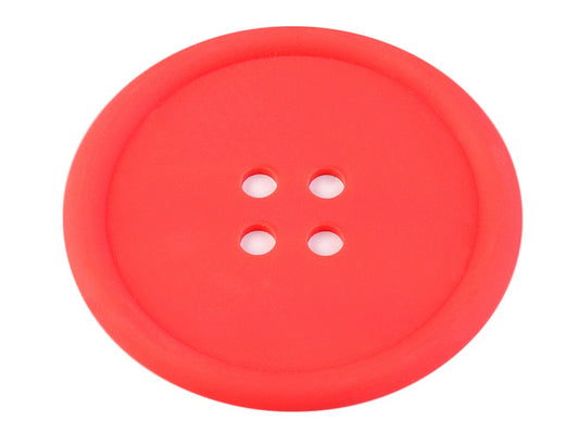 Dessous de tasse Bouton en silicone, Ø 9 cm