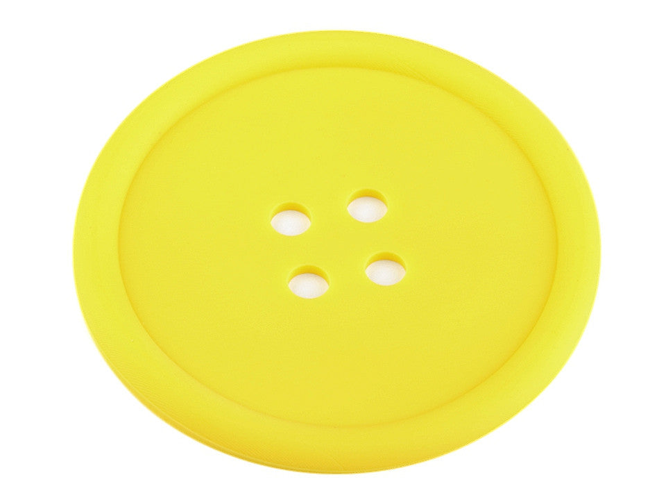 Dessous de tasse Bouton en silicone, Ø 9 cm