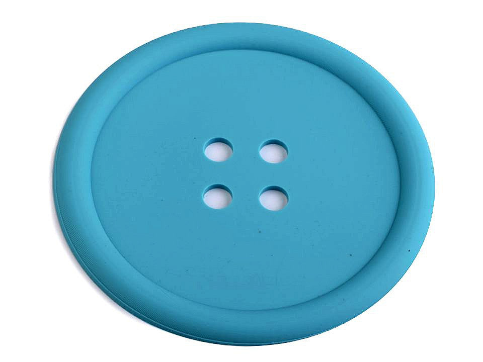 Dessous de tasse Bouton en silicone, Ø 9 cm