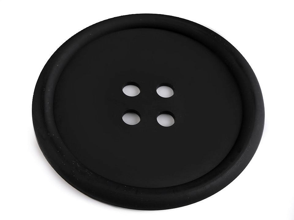 Dessous de tasse Bouton en silicone, Ø 9 cm