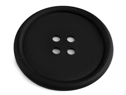 Dessous de tasse Bouton en silicone, Ø 9 cm