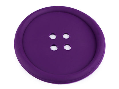 Dessous de tasse Bouton en silicone, Ø 9 cm
