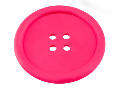 Dessous de tasse Bouton en silicone, Ø 9 cm