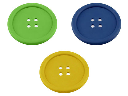 Dessous de tasse Bouton en silicone, Ø 9 cm