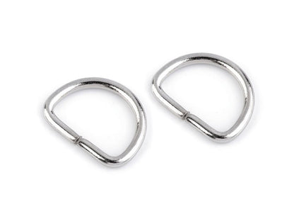 Anneau en D, largeur 12 mm