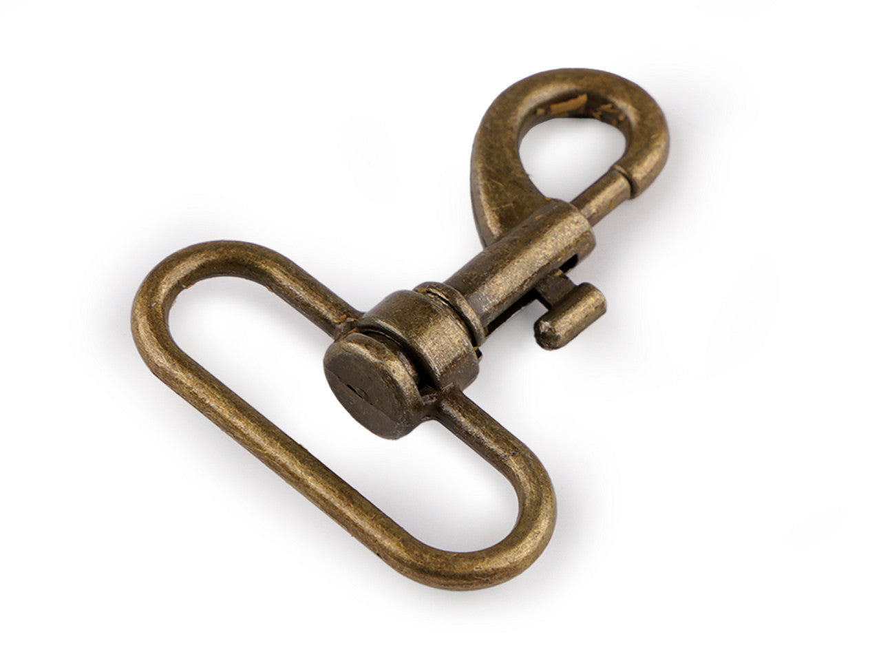 Mousqueton métallique pour sangle de 38 mm