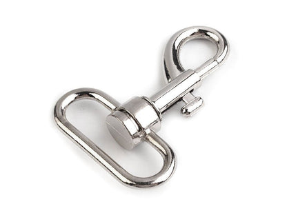 Mousqueton métallique pour sangle de 32 mm