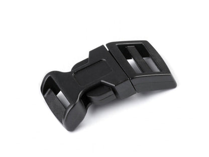 Boucle à dégagement latéral avec réglage de sangle, largeur 15 mm