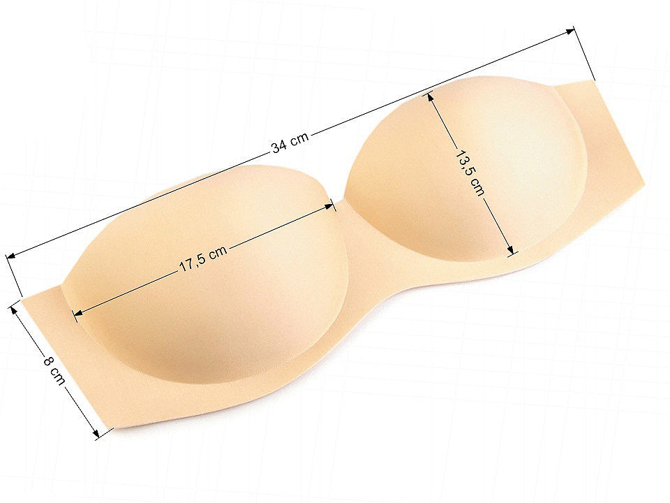 Renfort push-up pour soutien-gorge, taille 80B